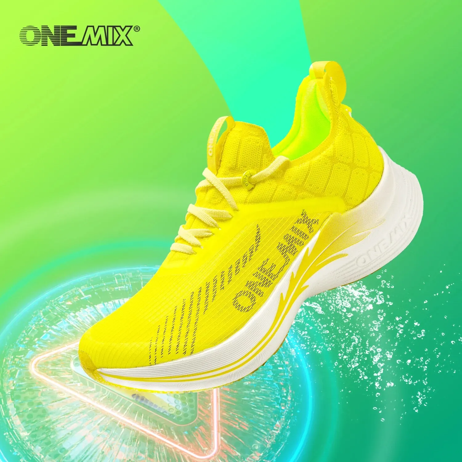 Running Shoe Carbon - ONEMIX 카본 플레이트 마라톤 러닝 레이싱