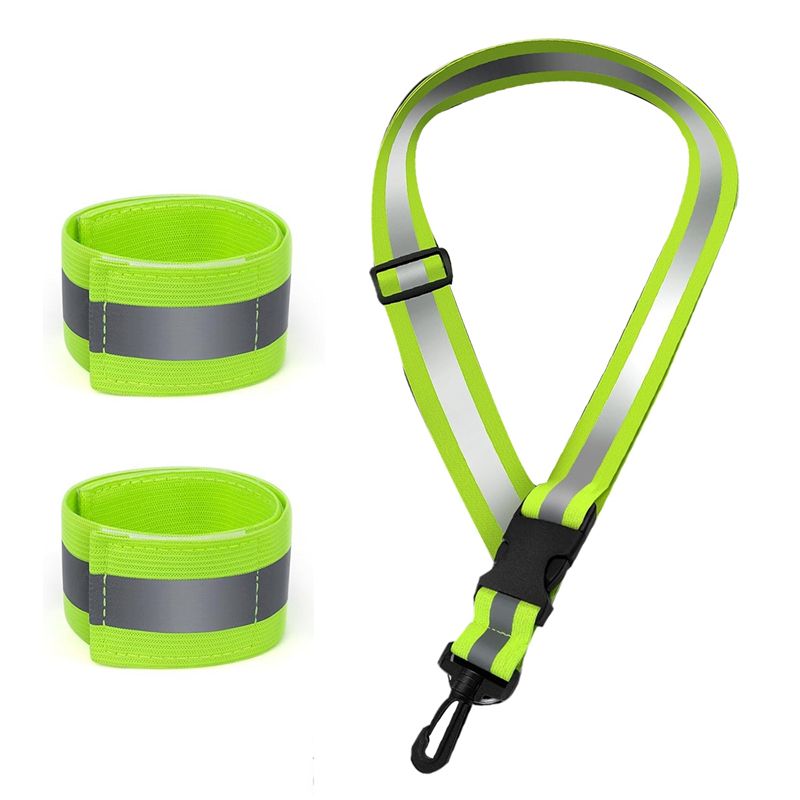 Running Gear Green - A04G-야간 걷기용 반사 새시 반사 러닝