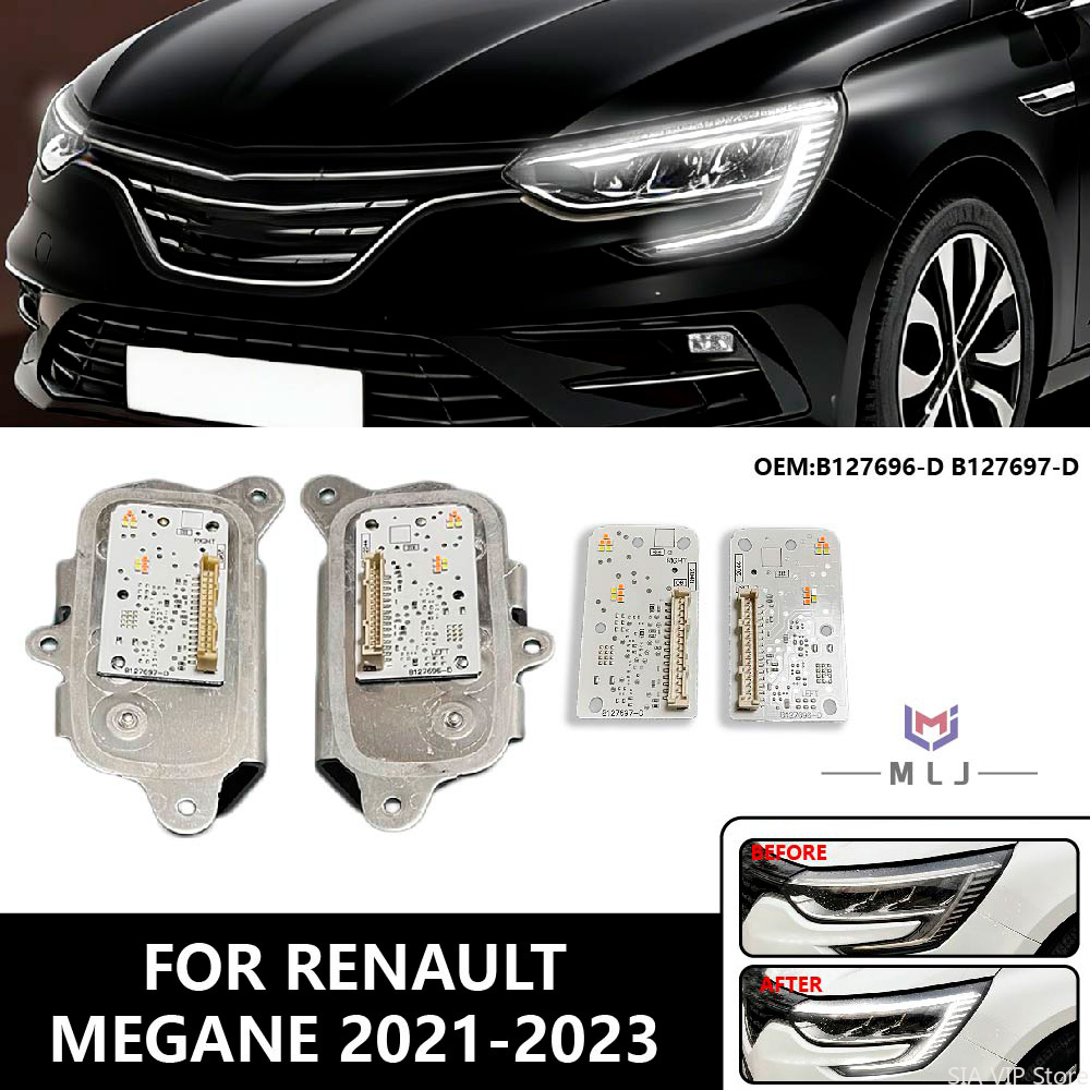 Running Headlamp Led - 르노 메간 2021-2023 화이트 라이트 칩