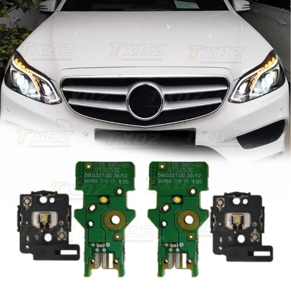 Running Headlamp Led - 메르세데스 W212 E 클래스 E300 E400용