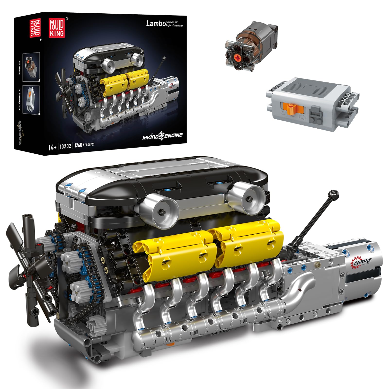 Running Gear Engine - V12 엔진 모델 키트 - 성인용