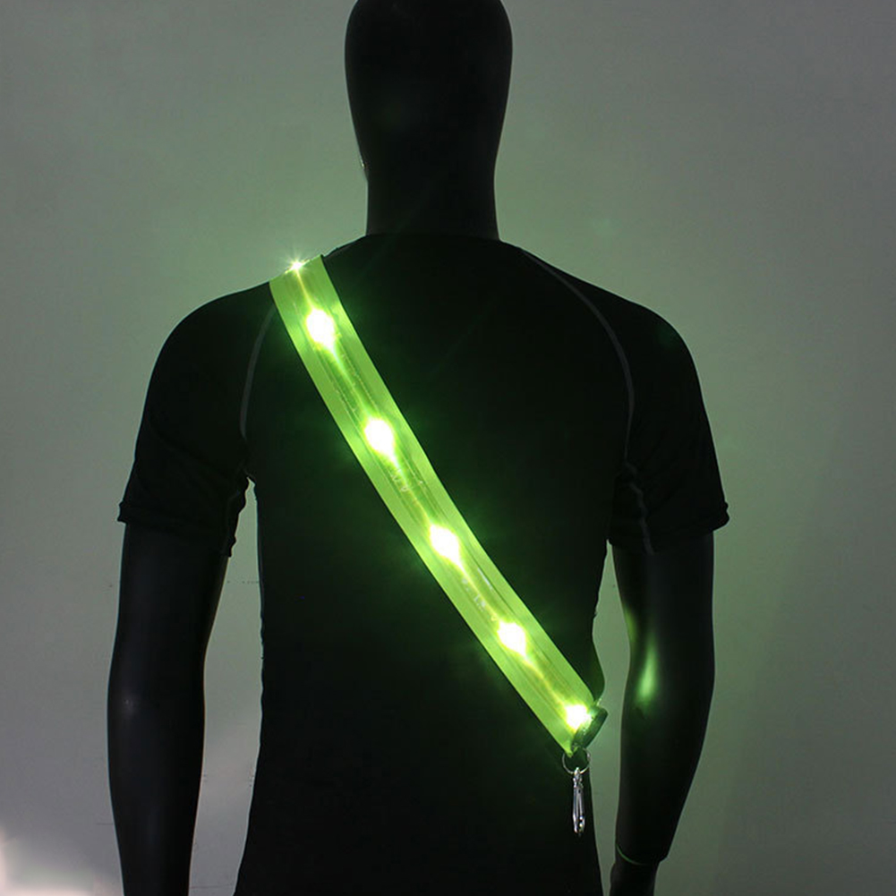 LED 러닝 벨트 남성 여성을위한 충전식 조명 어깨 끈 - Running Gear Usa 리뷰 및 가격