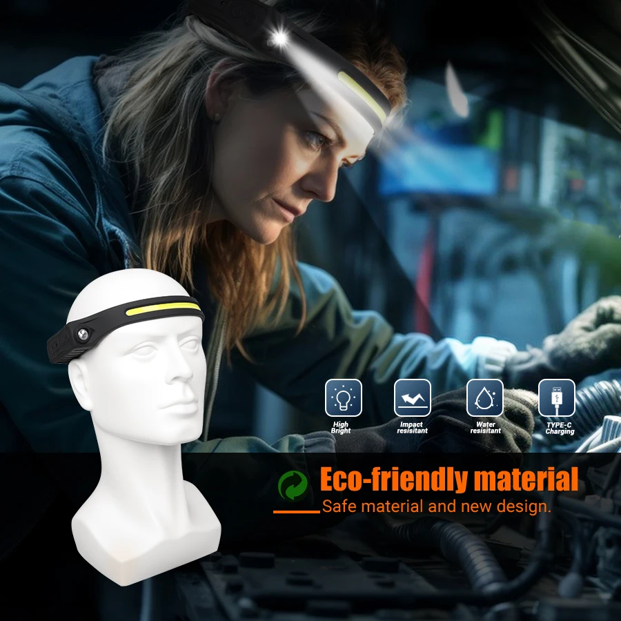 충전식 헤드라이트 모션 센서 350 루멘 핸즈프리 LE - Running Headlamp Led 리뷰 및 가격