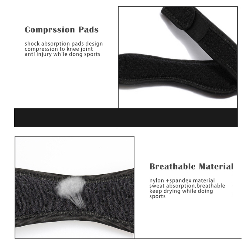 1피스 무릎 슬개골 힘줄 무릎 보호 스트랩 브레이스 조 - Knee Support Brace 리뷰 및 가격