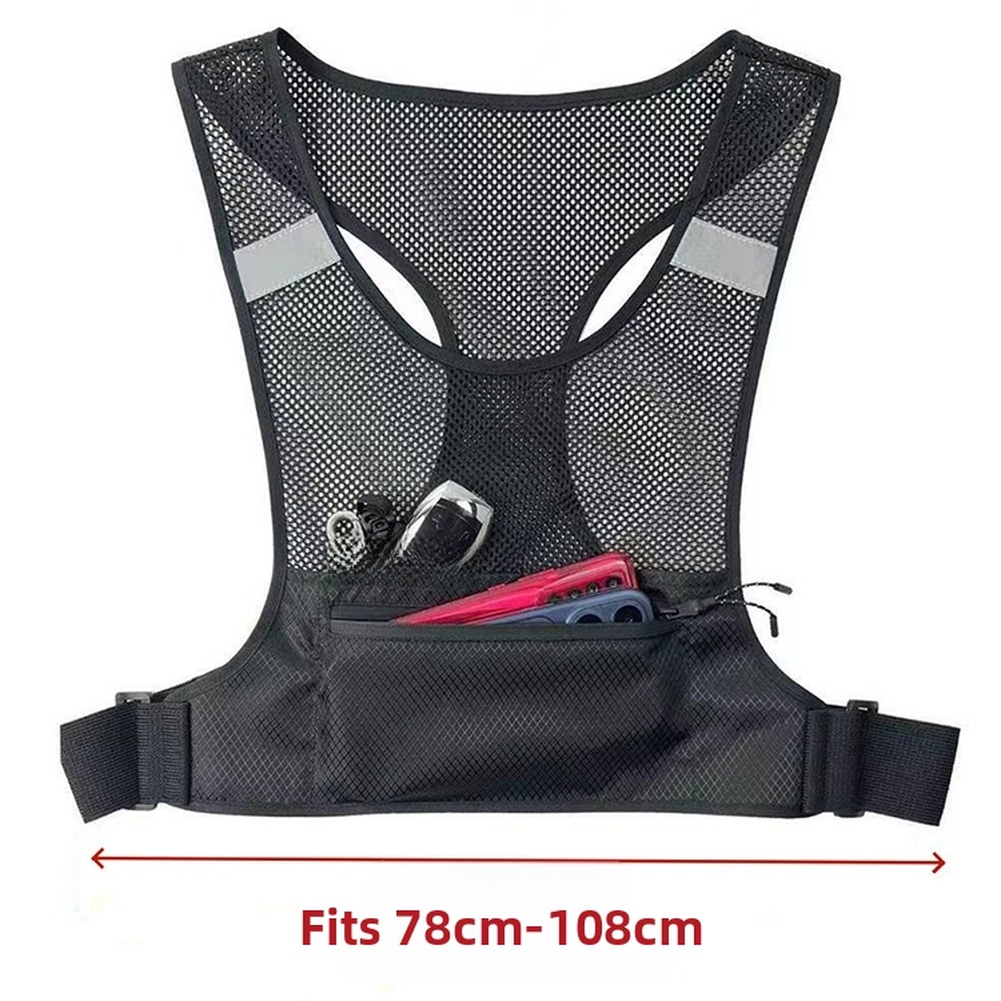 경량 통기성 러닝 조끼 반사 디자인 조절 가능한 스트랩 - Running Gear Design 리뷰 및 가격
