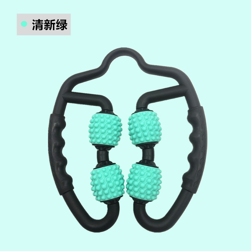 4륜 다리 슬리머 부드러운 고무 요가 운동 원형 롤러  - Muscle Roller Stick 리뷰 및 가격
