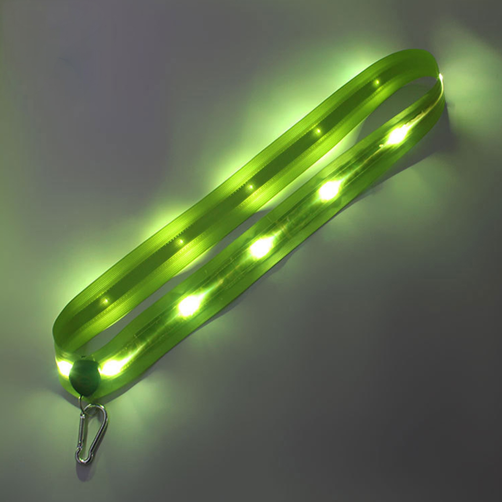 조명형 어깨끈 충전식 LED 반사 러닝벨트 야간 안전  - Running Gear Green 리뷰 및 가격
