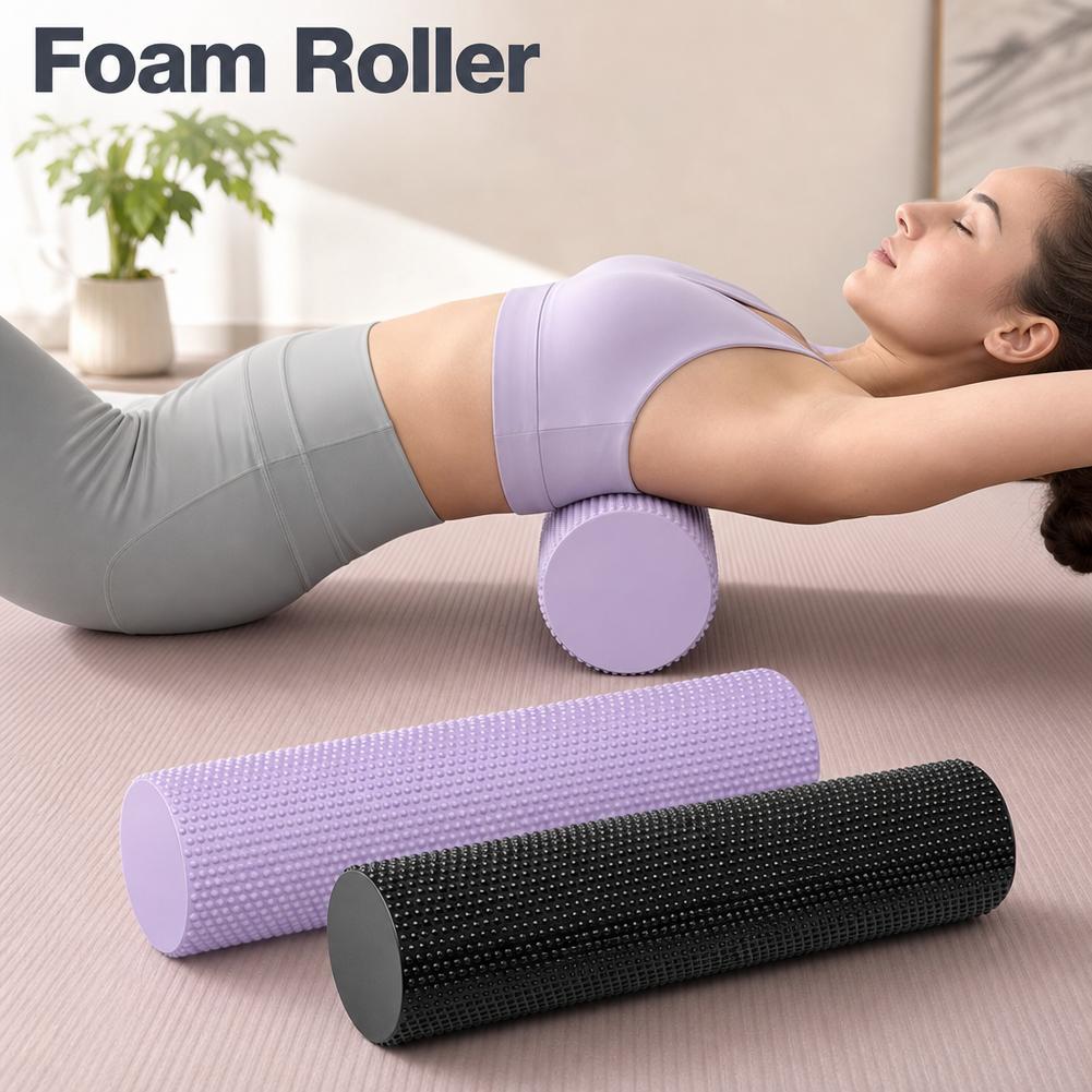 EVA 요가 폼롤러 고밀도 운동 회복 바디 쉐이핑 필라 - Muscle Roller Stick 리뷰 및 가격