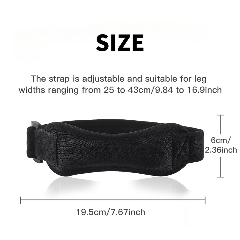 1피스 무릎 슬개골 힘줄 무릎 보호 스트랩 브레이스 조 - Knee Support Brace 리뷰 및 가격
