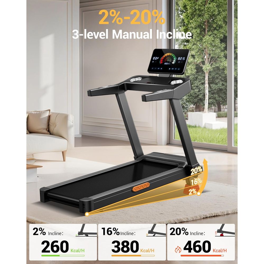 대용량 트레드밀, 20-25% 경사, 400lb 무게  - Running Gear Motor 리뷰 및 가격