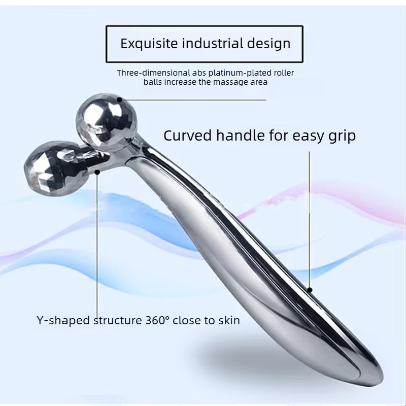 3D 롤러 마사지기 Y자형 360도 회전 얇은 얼굴 바 - Muscle Roller Stick 리뷰 및 가격