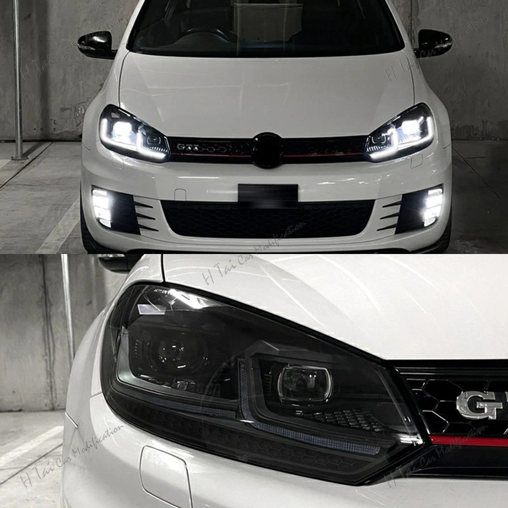 LXBY 페어 헤드라이트 어셈블리 VW 폭스바겐 골프  - Running Headlamp Led 리뷰 및 가격