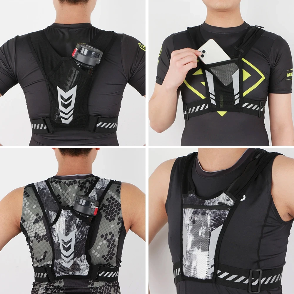 전화 홀더 및 키 포켓이 있는 반사형 러닝 조끼, 남성 - Running Gear For Your Phone 리뷰 및 가격