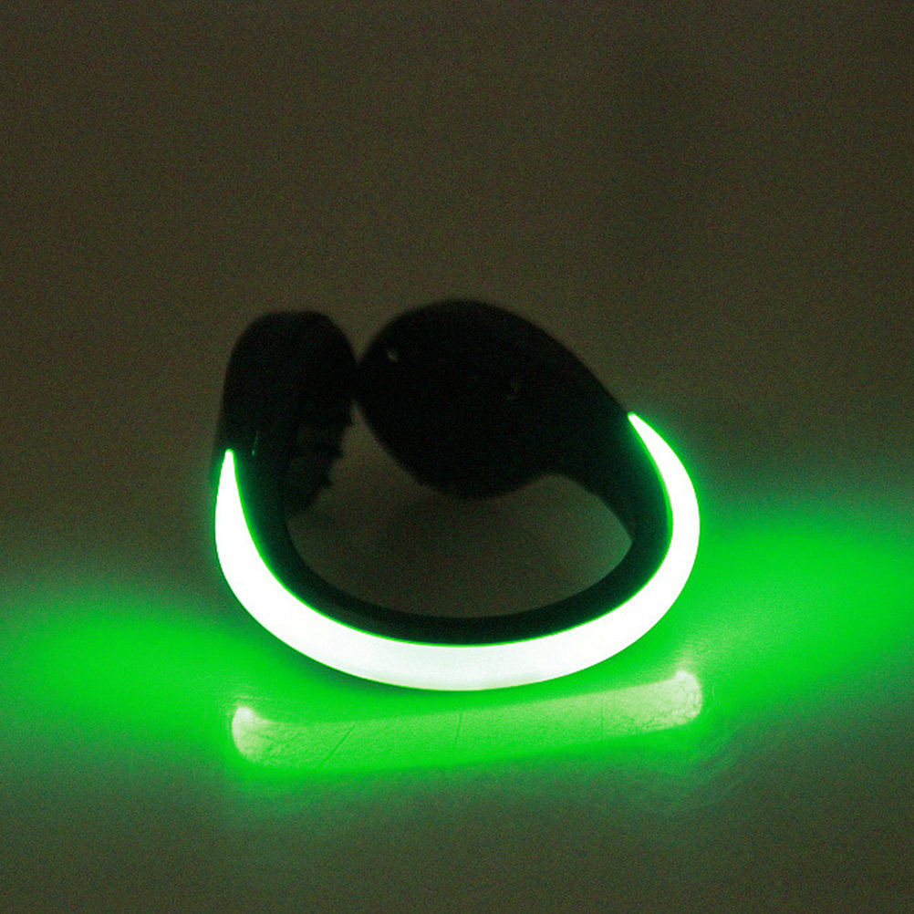 1Pcs LED 플래시 슈 클립 조깅 사이클링 워킹 플 - Running Gear Green 리뷰 및 가격