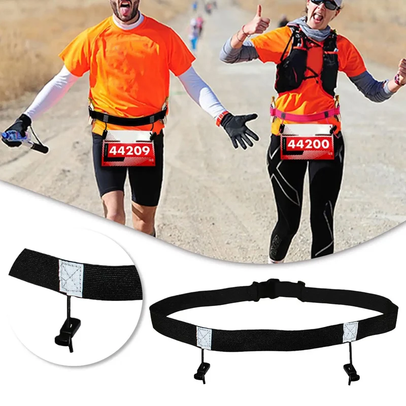 러닝 레이스 번호 벨트 허리 팩 6 개의 젤 루프가있는 - Running Gear Motor 리뷰 및 가격