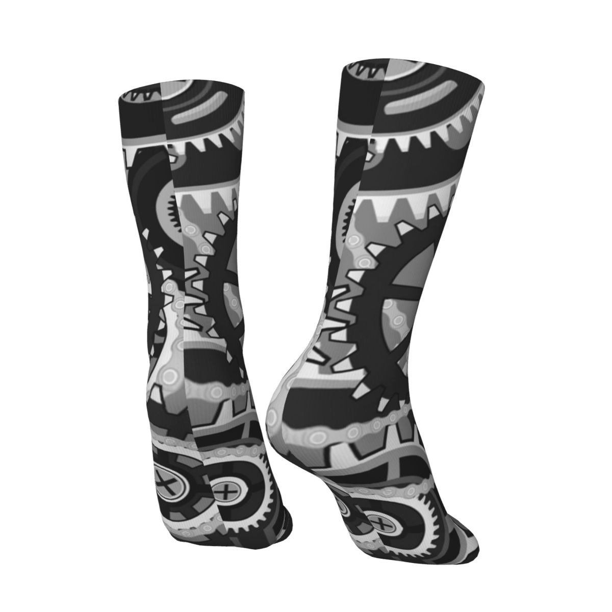 기어 빈티지 휠 스타킹 남성 프린트 산업 디자인 양말  - Running Gear Design 리뷰 및 가격